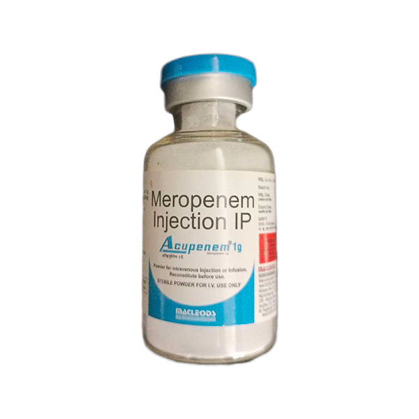 Acupenem 1gm Injection 1'S - Image 3