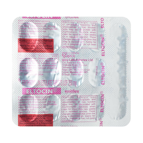 Eltocin 250mg Tablet 15'S