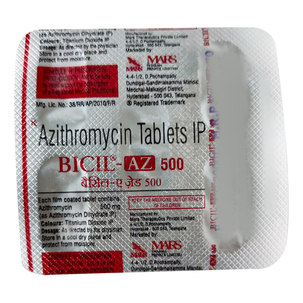BICIL AZ 500 Tablet 5's