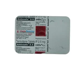 Amlosafe 2.5mg Tablet 10'S
