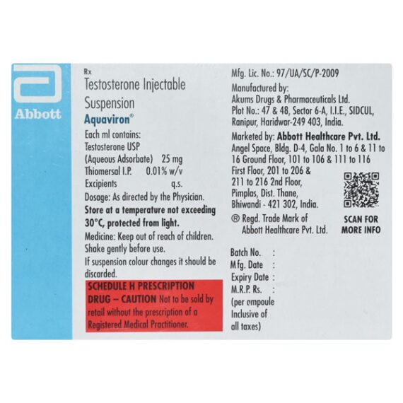 Aquaviron Injection 1ml - Image 2
