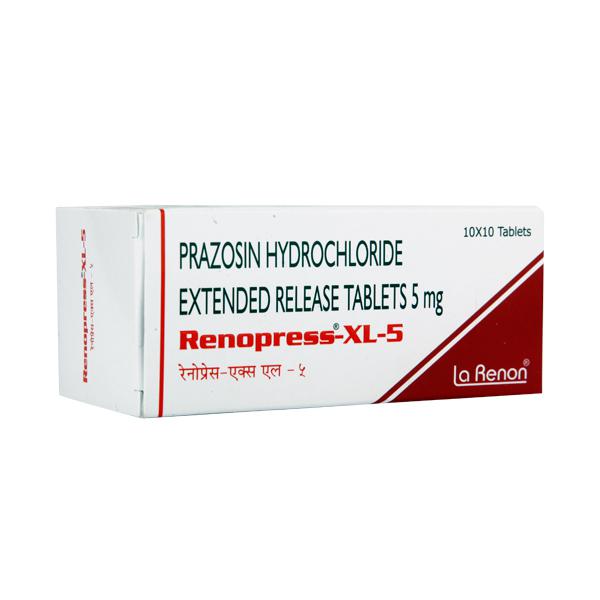 Renopress XL 5mg Tablet 10'S - Image 3