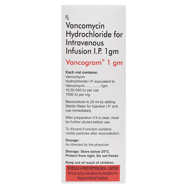 Vancogram 1gm Injection 1's - Image 2