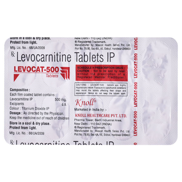 LEVOCAT 500 Tablet 10's