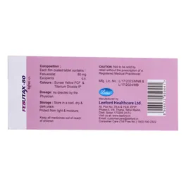 Febutax 80 Tablet - Image 3