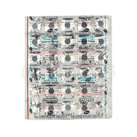 Amlogard 10mg Tablet 30'S
