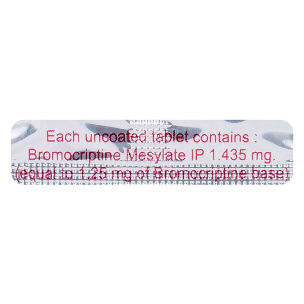 Sicriptin 1.25mg Tablet 10'S - Image 2