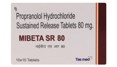 MIBETA SR 80mg Tablet 15's