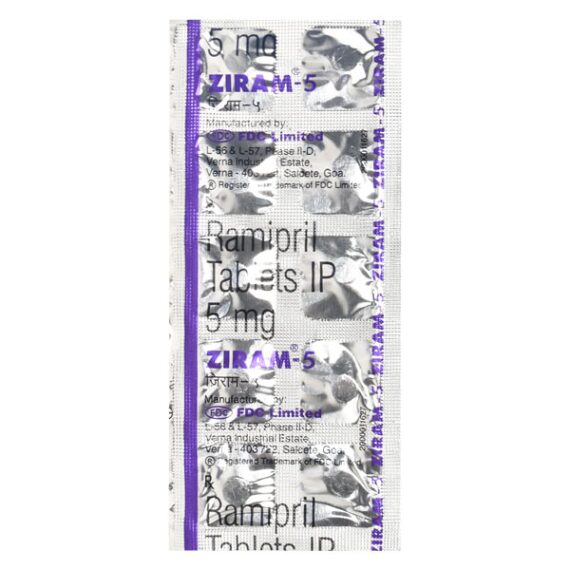Ziram 5mg Tablet 10'S