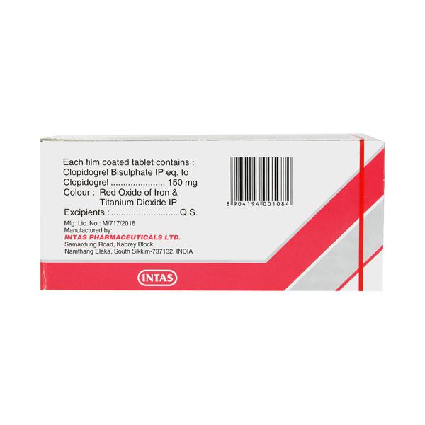 Clavix 150mg Tablet 10'S - Image 2