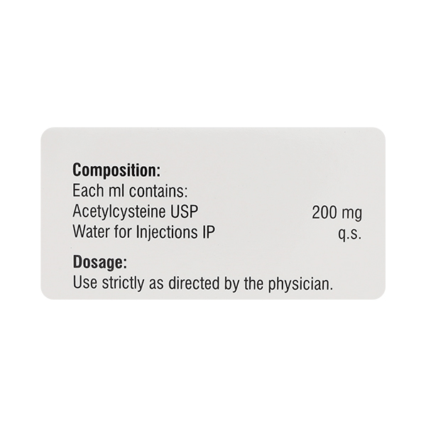 Mucomix 400mg Injection 2ml - Image 3