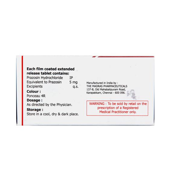Renopress XL 5mg Tablet 10'S - Image 4