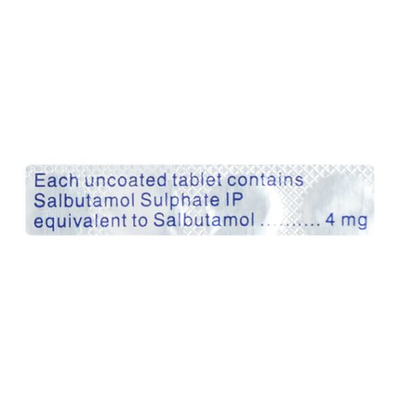ASTHALIN 4 Tablet 45's - Image 3