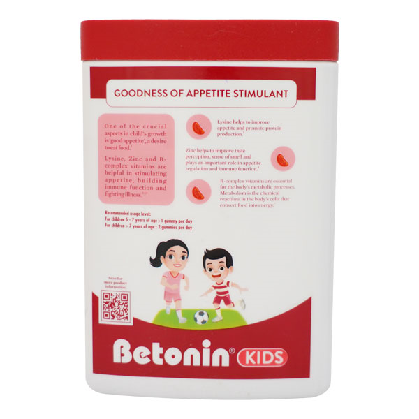 BETONIN KIDS MIXED FRUIT FLAVOUR Gummies 30's - Image 3