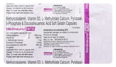 MEDINEURON NTD Softgel Capsule 10's