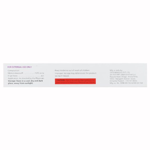 METROZIDE Gel 20gm - Image 2