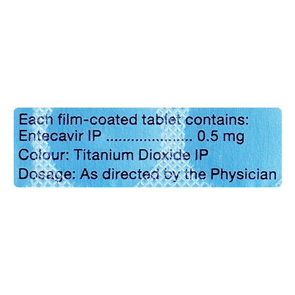 Entavir 0.5mg Tablet 10'S - Image 2