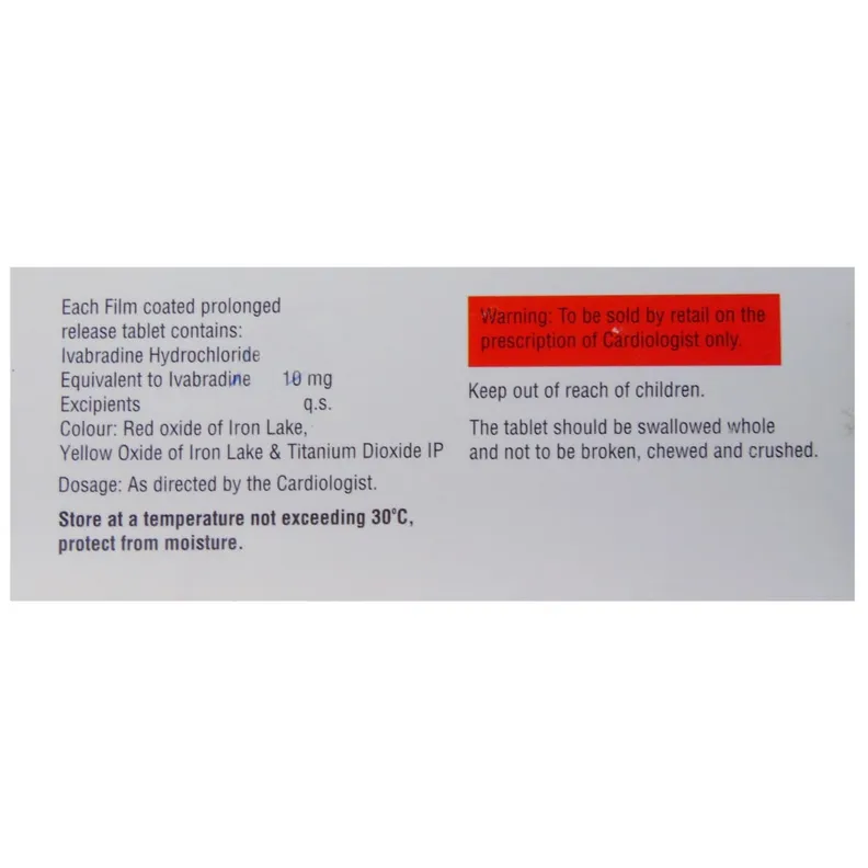 Ivabrad OD 10 Tablet PR - Image 2