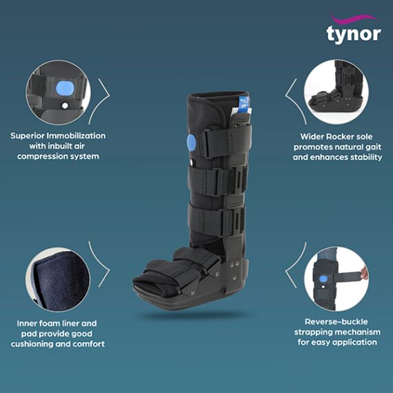 Tynor Walker Boot Air (M) (D 51) - Image 3