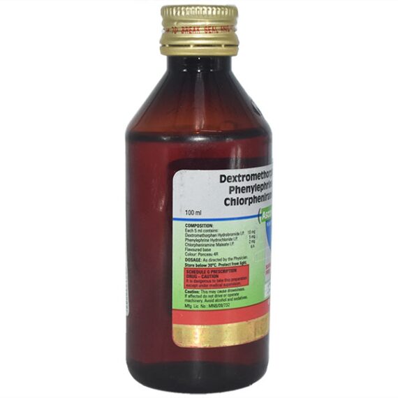 Ascoril D Plus SUGAR FREE Syrup 100ml - Image 2
