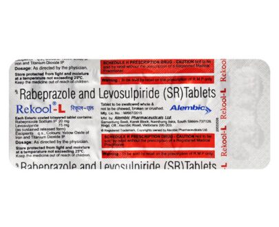 Rekool L 20mg Tablet 10'S