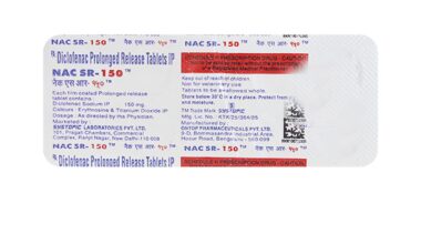 NAC SR 150mg Tablet 10'S