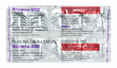 Rixmin 550 Tablet