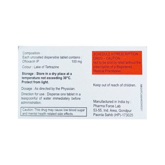 Zenflox DT 100mg Tablet 10'S - Image 2