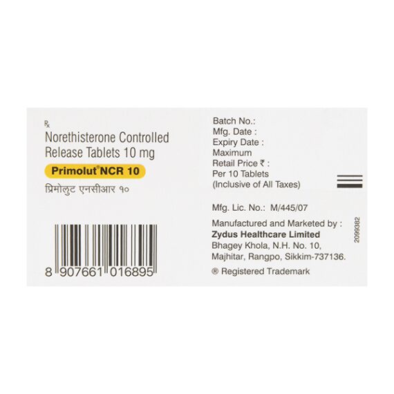 PRIMOLUT NCR 10 Tablet 10's - Image 3
