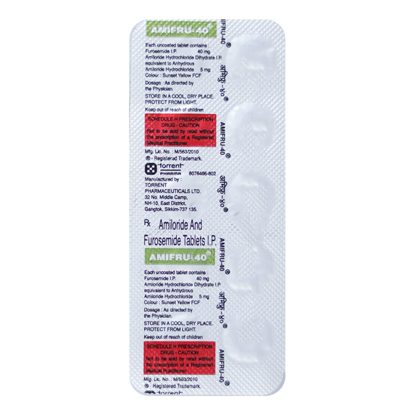Amifru 5/40mg Tablet 10'S