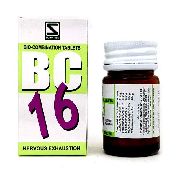 Dr.Willmar Schwabe BC 16 Tablet 20 gm