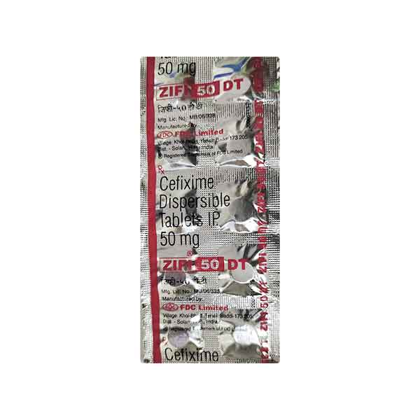 Zifi DT 50mg Tablet 10'S - Image 3