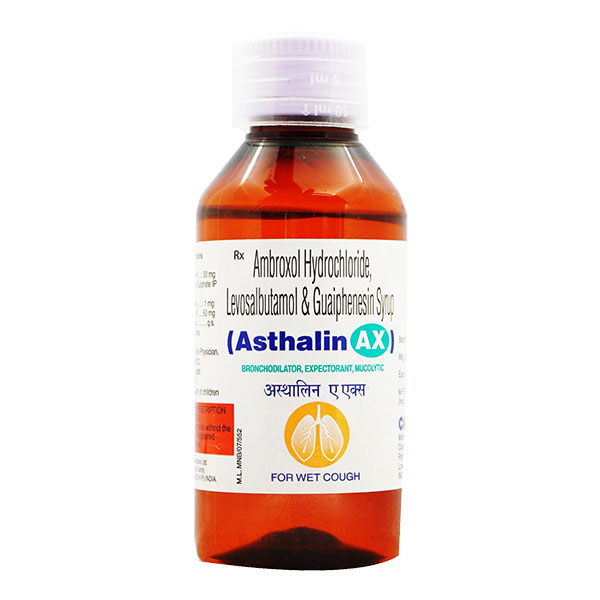 Asthalin AX Syrup 100ml