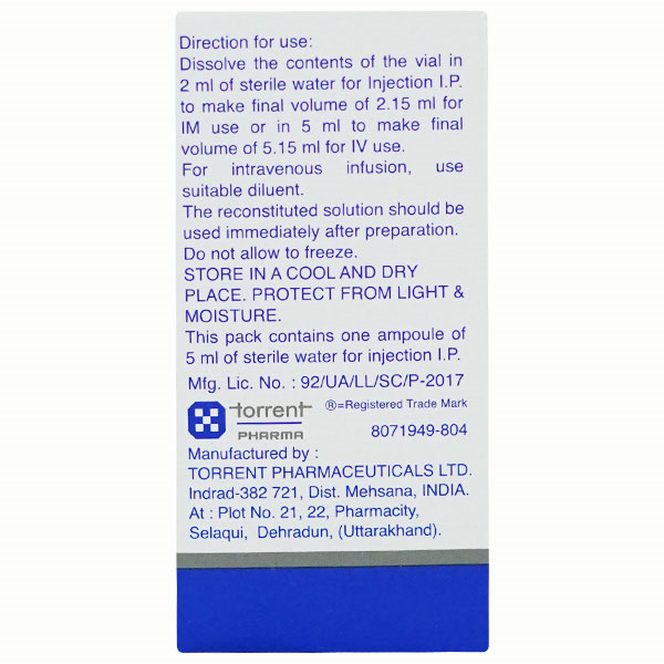 Ampoxin 250mg Injection 1's - Image 2