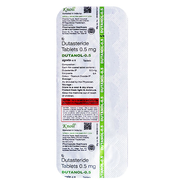 DUTANOL 0.5 Tablet 10's