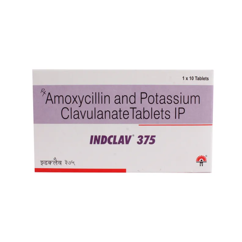 Indclav 375 Tablet 10 tablets - Image 2