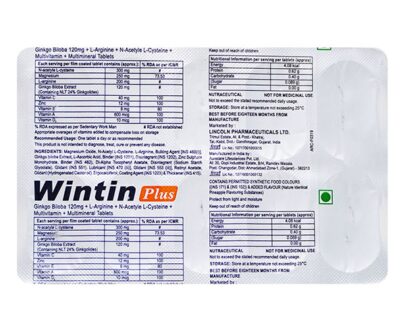 WINTIN PLUS Tablet 10's
