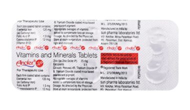 Anofer SP Tablet 10'S