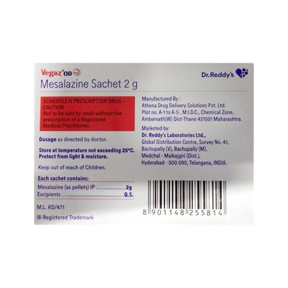 VEGAZ OD Sachet 2gm - Image 2