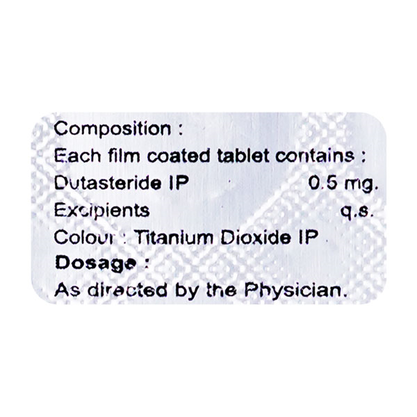 DUTANOL 0.5 Tablet 10's - Image 3