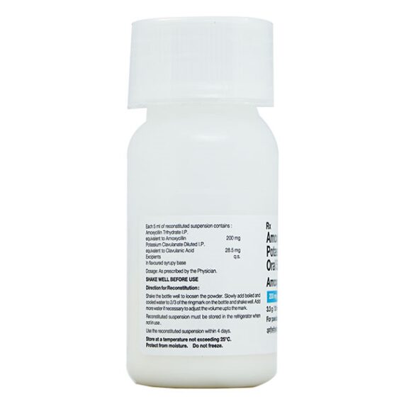 Amoxyclav DS 200/28.5mg Oral Suspension 30ml - Image 3
