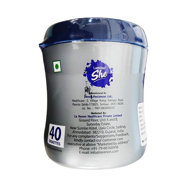 LAMINO SHE VANILLA FLAVOUR Diskettes 40's - Image 3