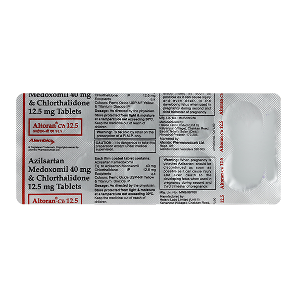 Altoran CH 12.5 Tablet 10 'S - Image 2