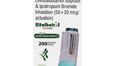SALBAIR I WITH DOSE INDICATOR 200md Transhaler 12g