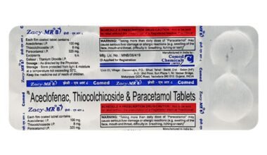 Zacy MR 8mg Tablet 10'S