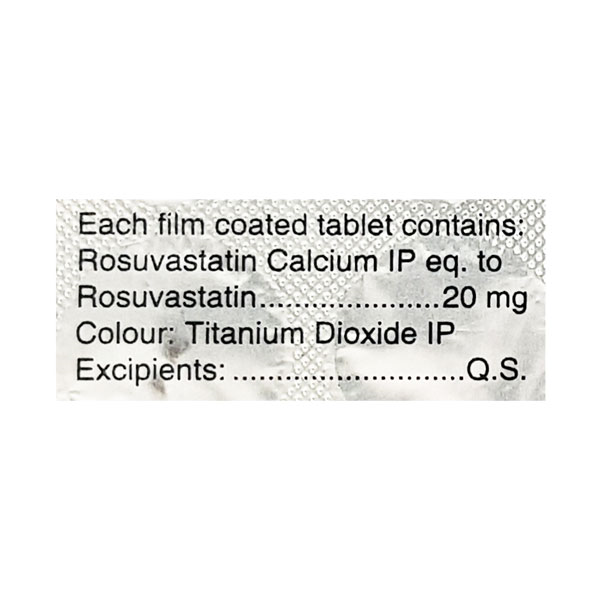 Arvast 20mg Tablet 10'S - Image 2