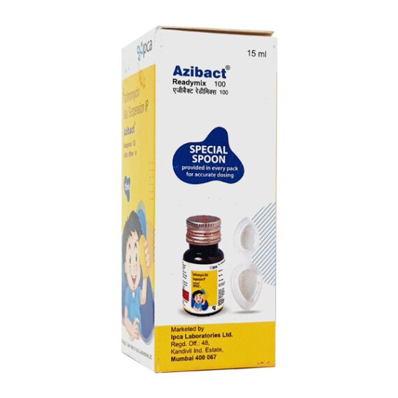 Azibact 100mg Readymix Suspension 15ml - Image 2