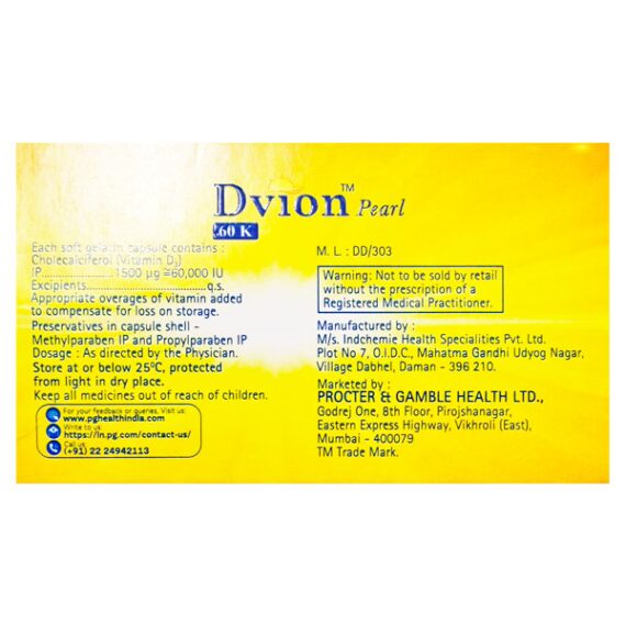 Dvion Pearl 60K Capsule 4'S - Image 4