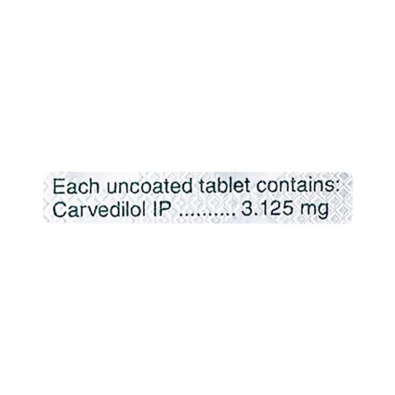 Carloc 3.125mg Tablet 15'S - Image 2