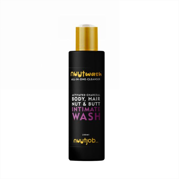 Nuutwash Activated Charcoal Intimate Wash 200 ml